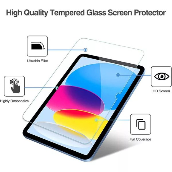 iPad 10.9 10th Generation 2022 Tempered Glass Screen Protector