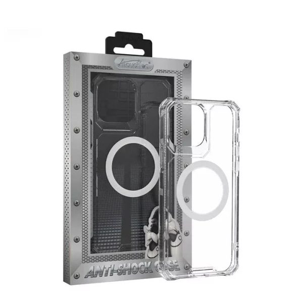 iPhone 13 Atouchbo Genuine Advanced Magnetic Charging Anti-Shock Shockproof TPU Gel Case