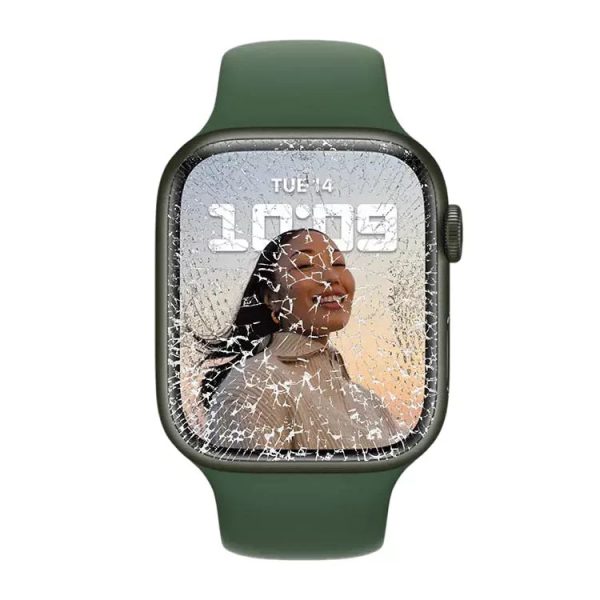 Apple Watch Cracked Outer Glass Only Screen Repair - Series 7 to 8