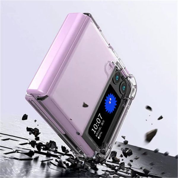 Samsung Galaxy Z Flip 4 Shockproof Anti-Shock Magnetic Charging TPU Gel Case